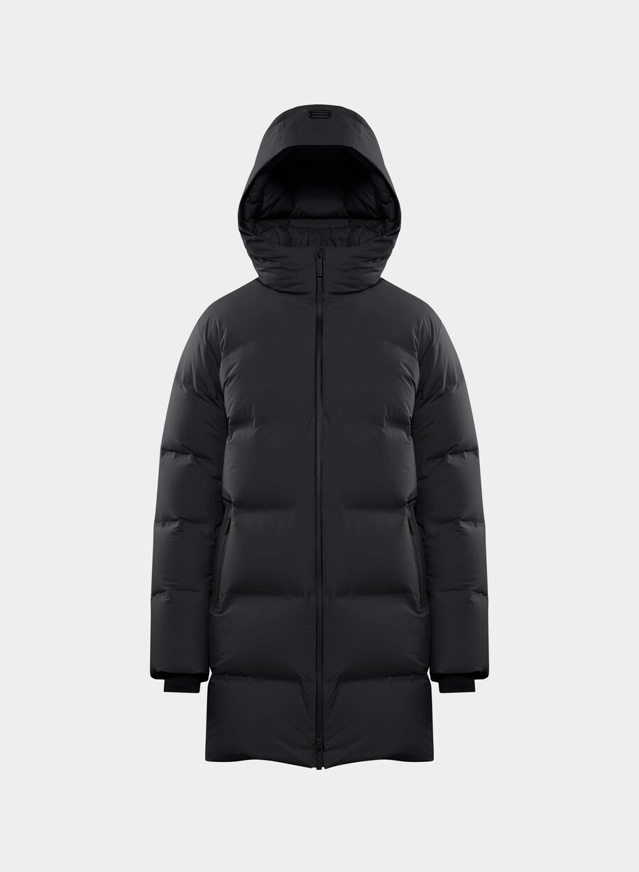 the super puff₂o mid - rainstop black