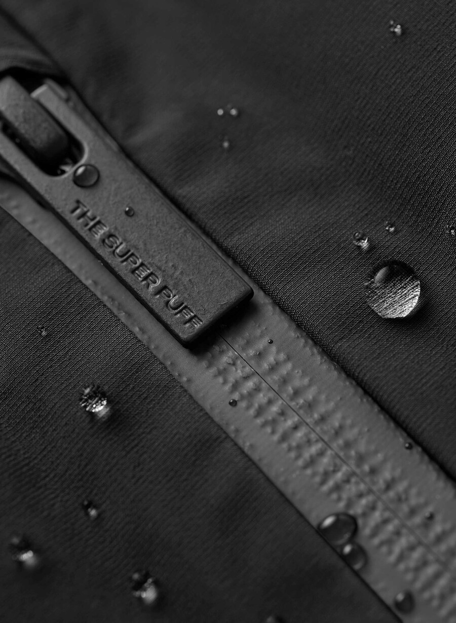 the super puff₂o mid - rainstop black