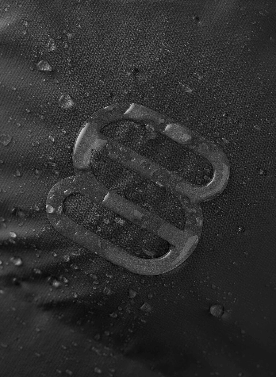 the super puff₂o mid - rainstop black