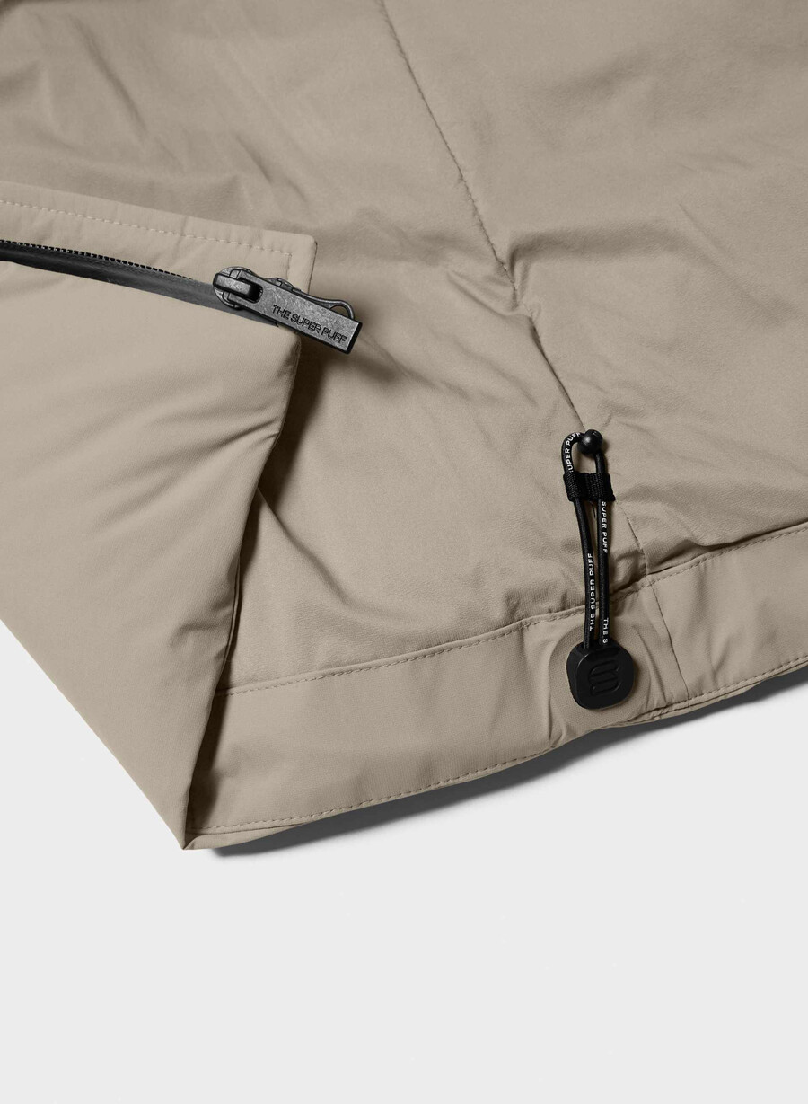the super puff₂o mid - rainstop modern taupe