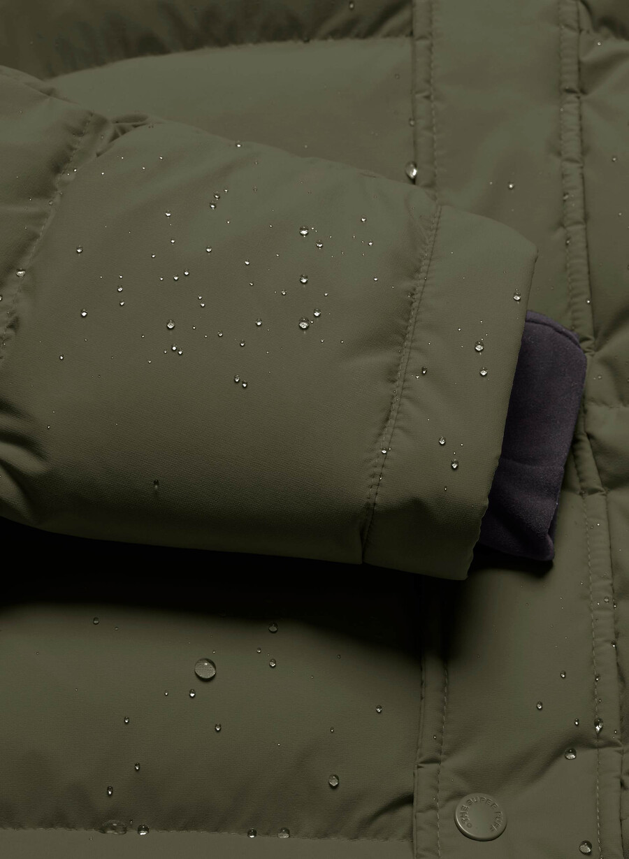 the super puff climatte dark olive