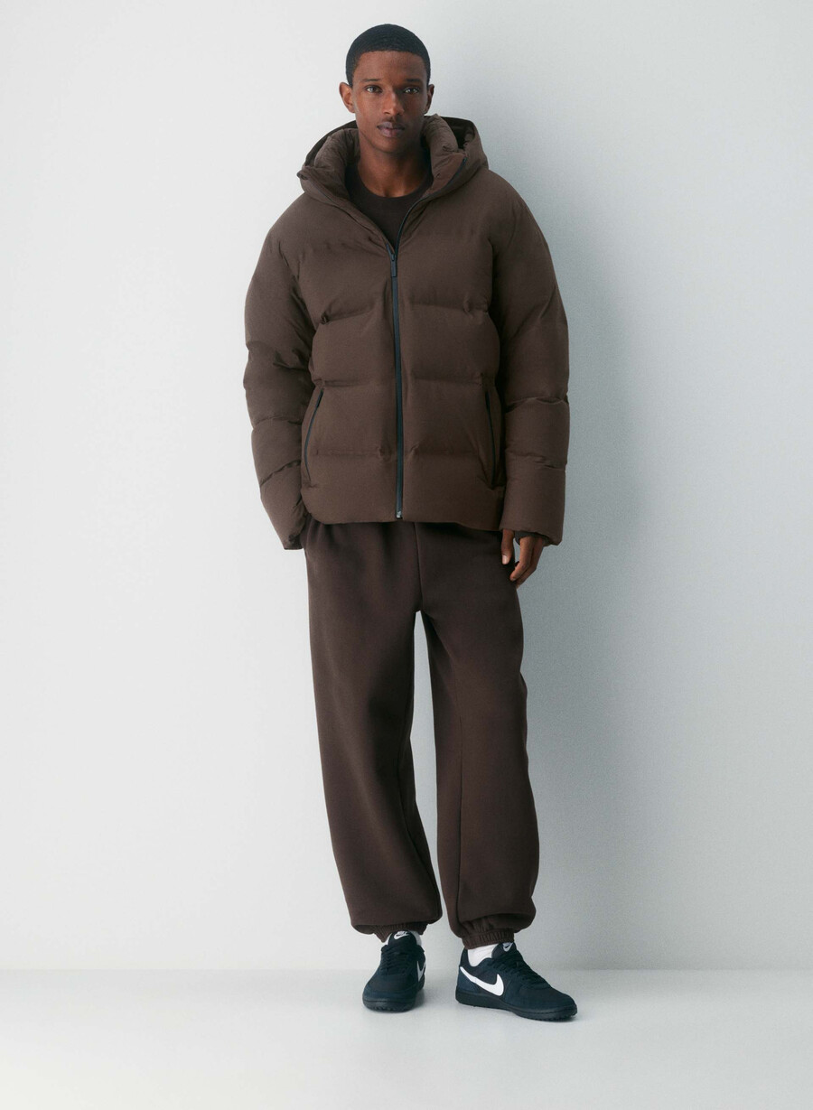 the super puff₂o mens - rainstop rich mocha brown