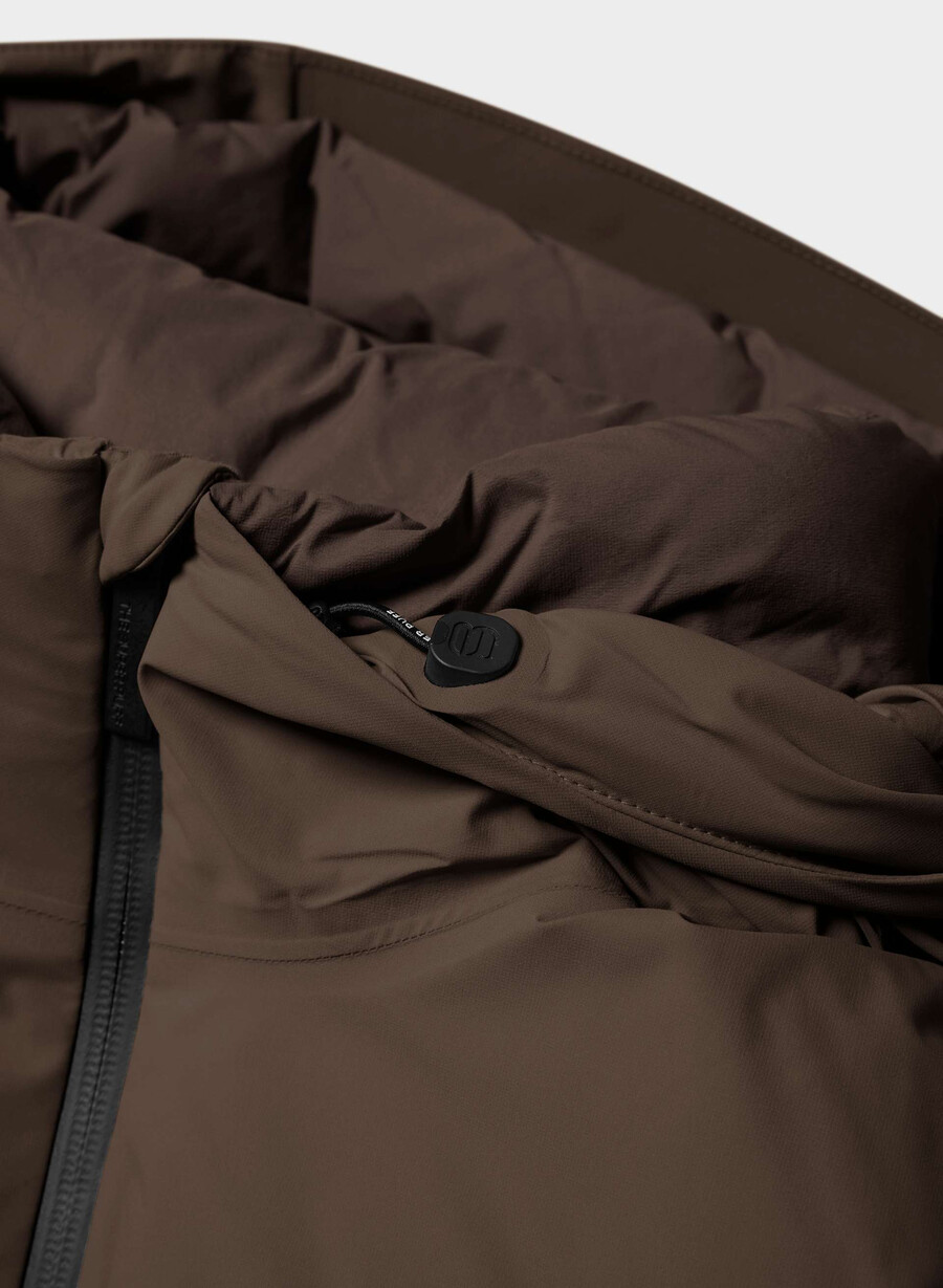 the super puff₂o mens - rainstop rich mocha brown