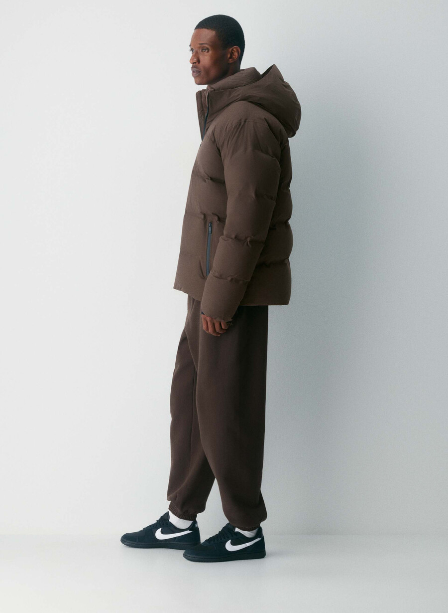 the super puff₂o mens - rainstop rich mocha brown