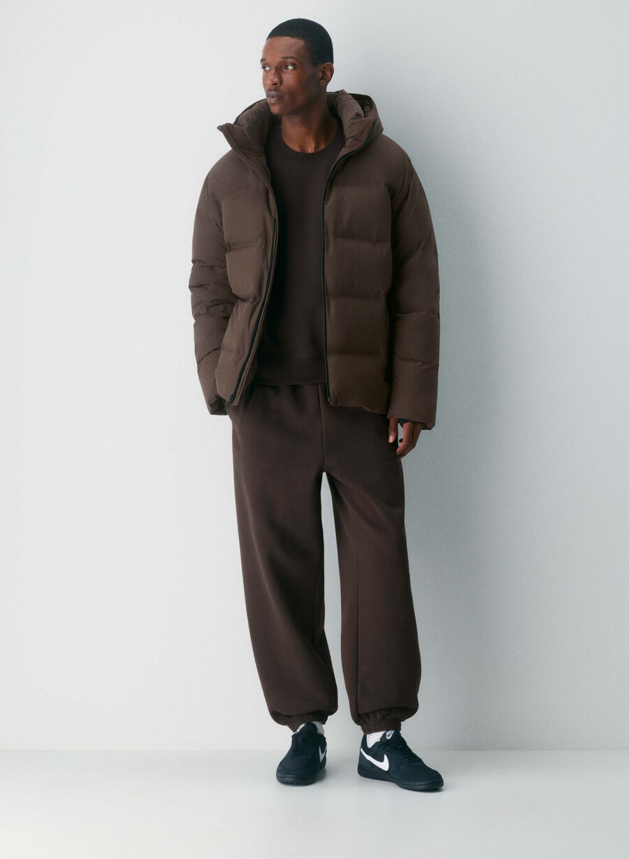 the super puff₂o mens - rainstop rich mocha brown