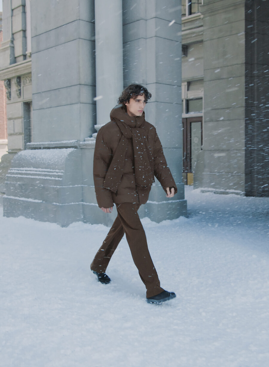 the super puff₂o mens - rainstop rich mocha brown