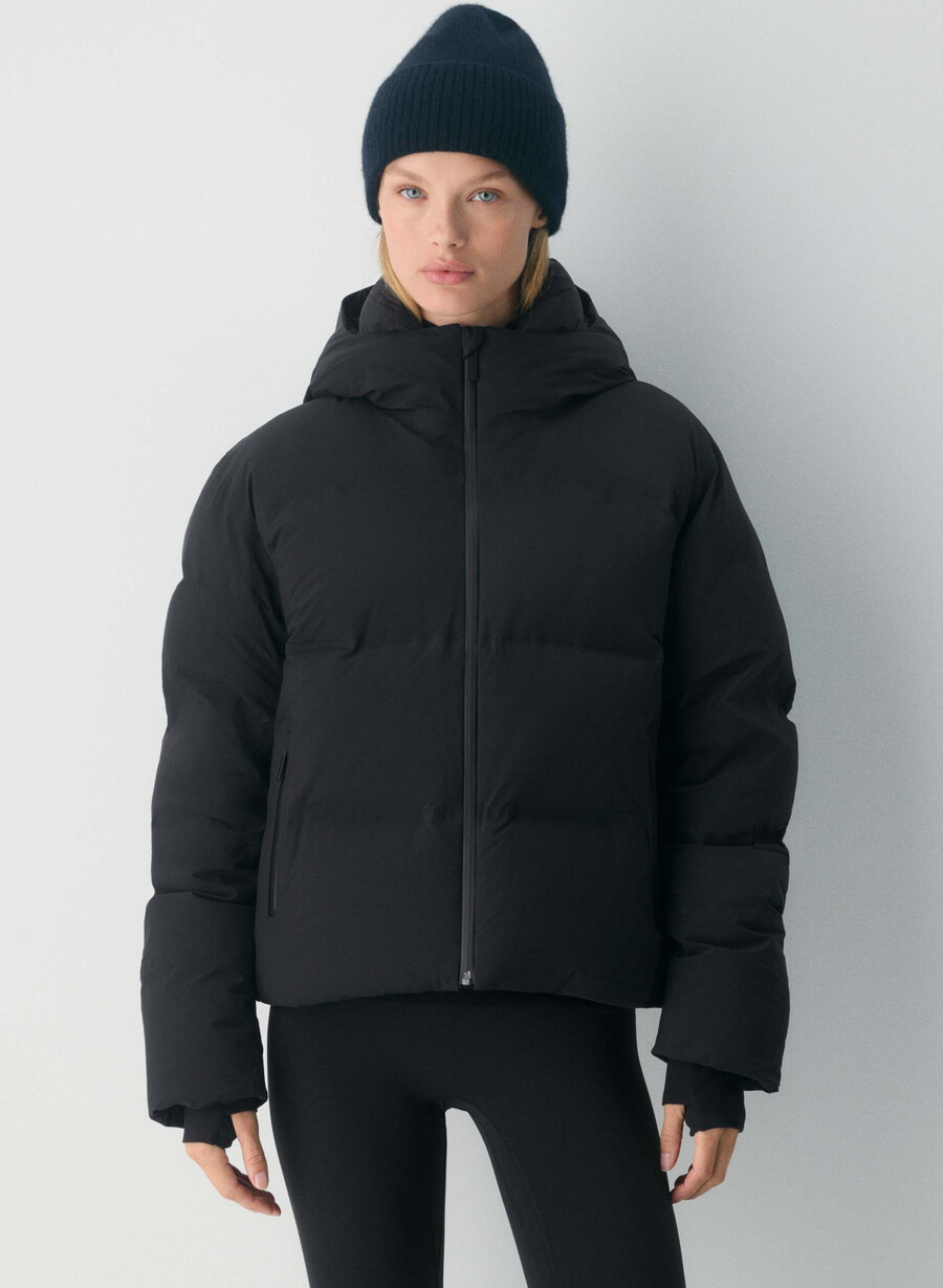 the super puff₂o shorty - rainstop black