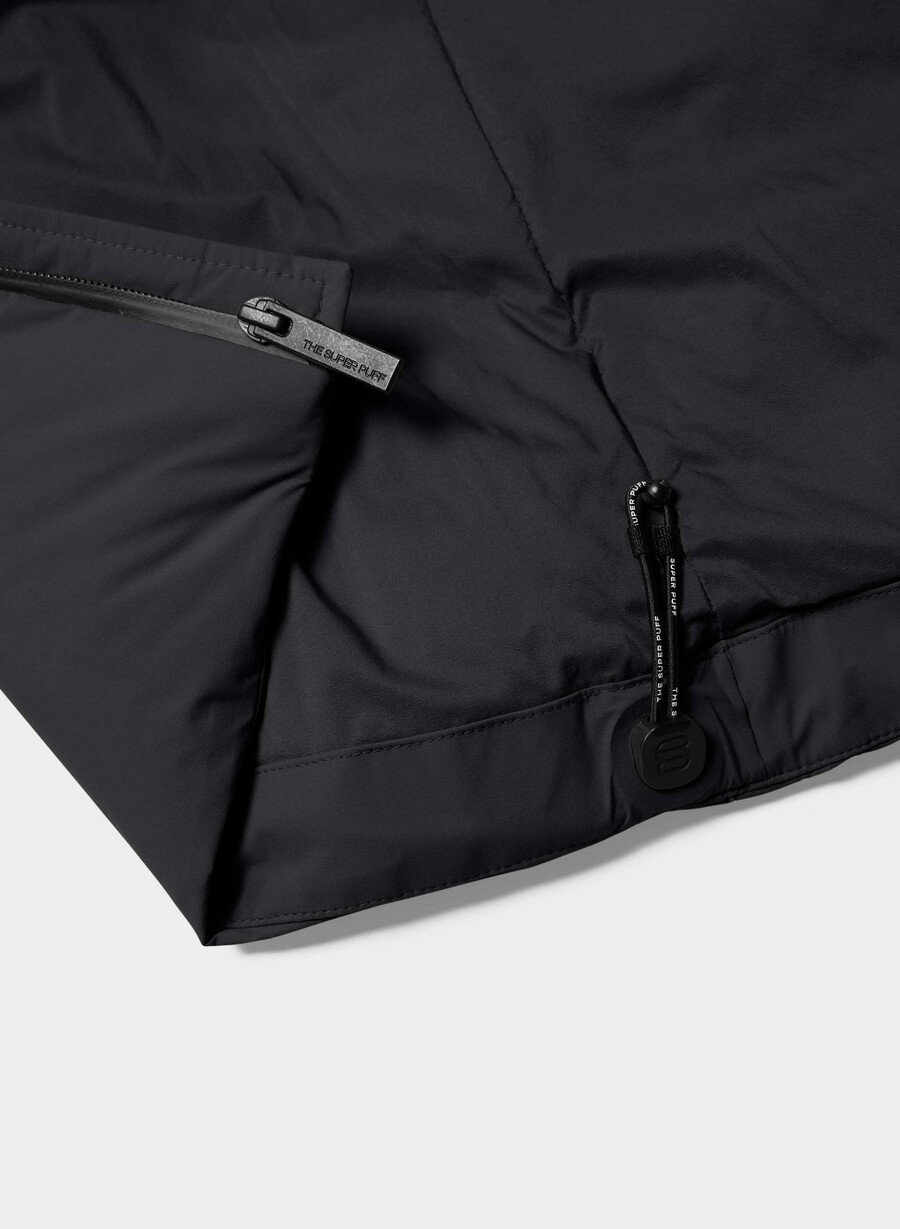 the super puff₂o shorty - rainstop black