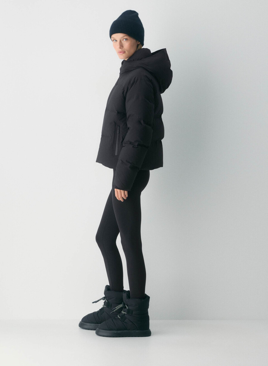 the super puff₂o shorty - rainstop black
