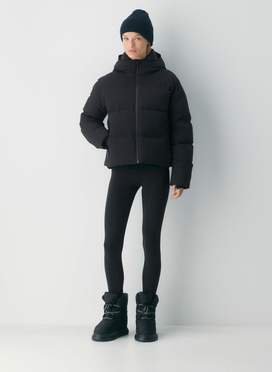 the super puff₂o shorty - rainstop black