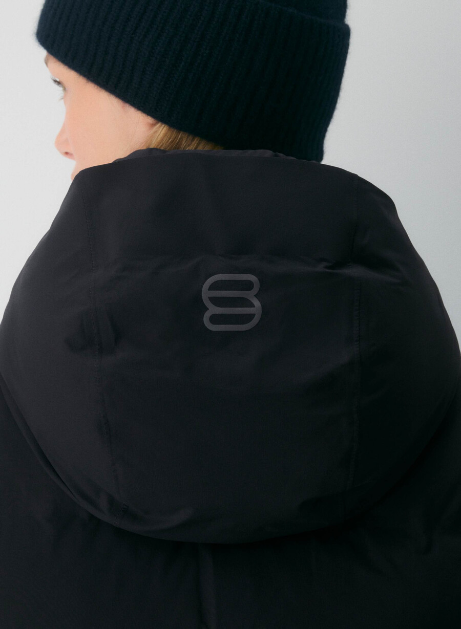 the super puff₂o shorty - rainstop black