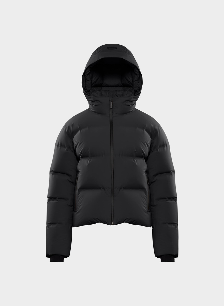 the super puff₂o shorty - rainstop black