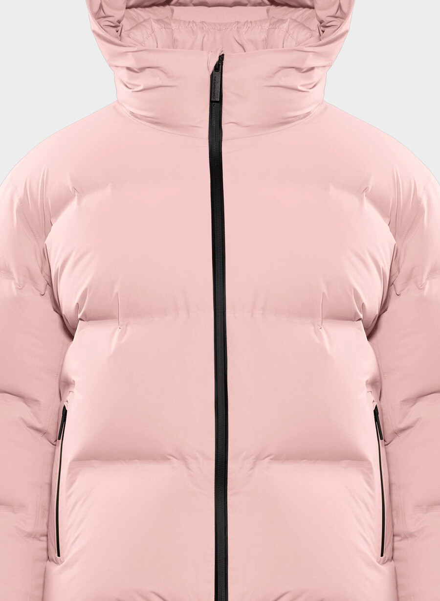 the super puff₂o shorty - rainstop chalk pink