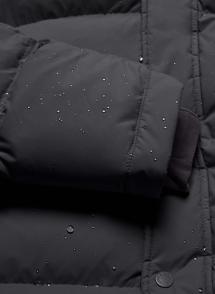 the super puff long - climatte black