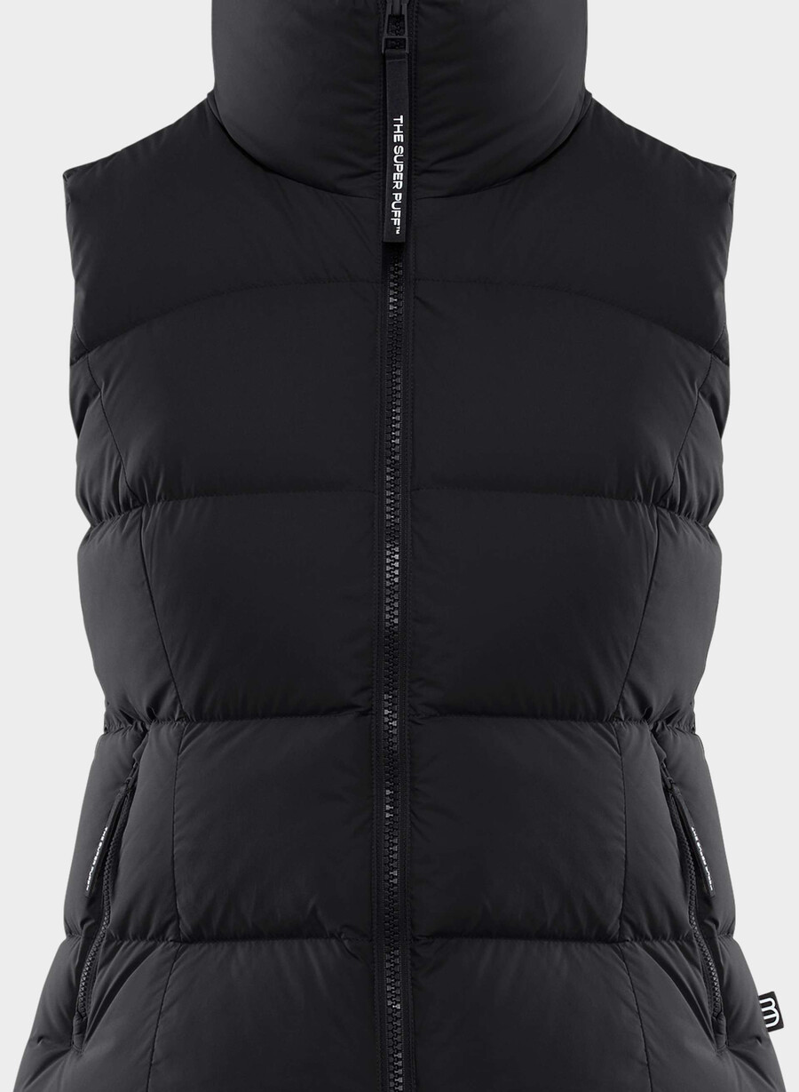 the supersnug puff vest - climatte black