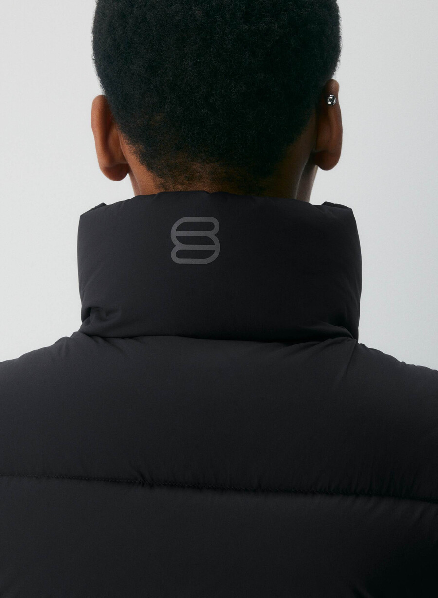 the supersnug puff vest - climatte black