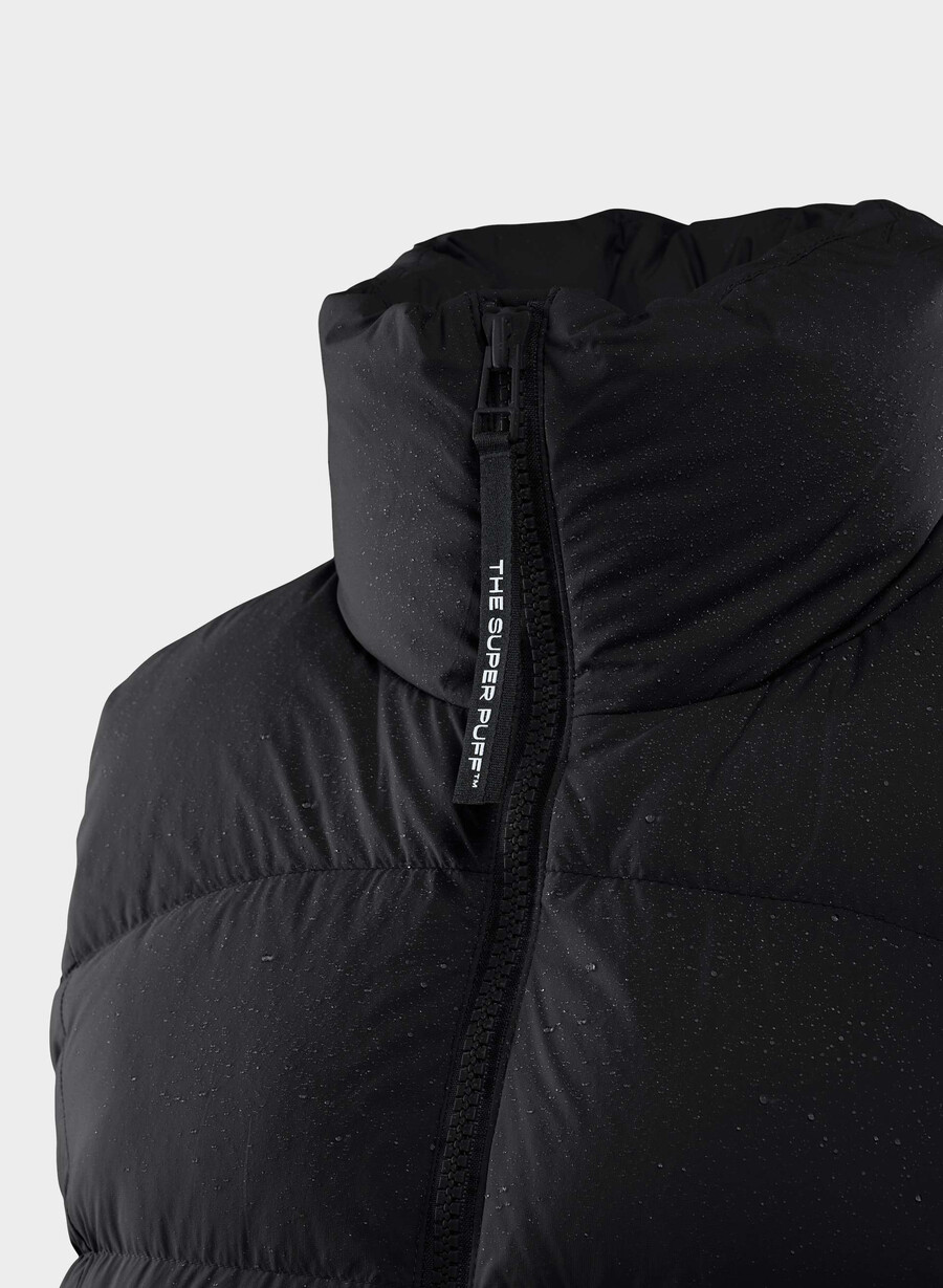 the supersnug puff vest - climatte black