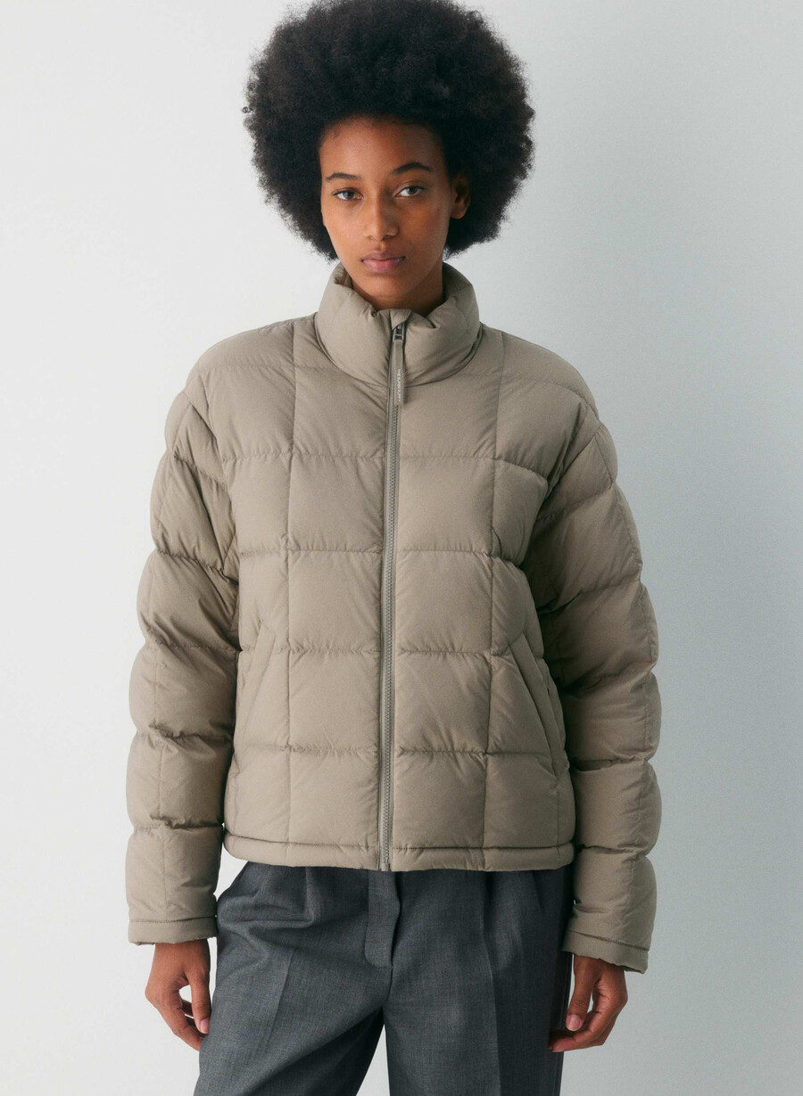 the superpop puff - climatte modern taupe
