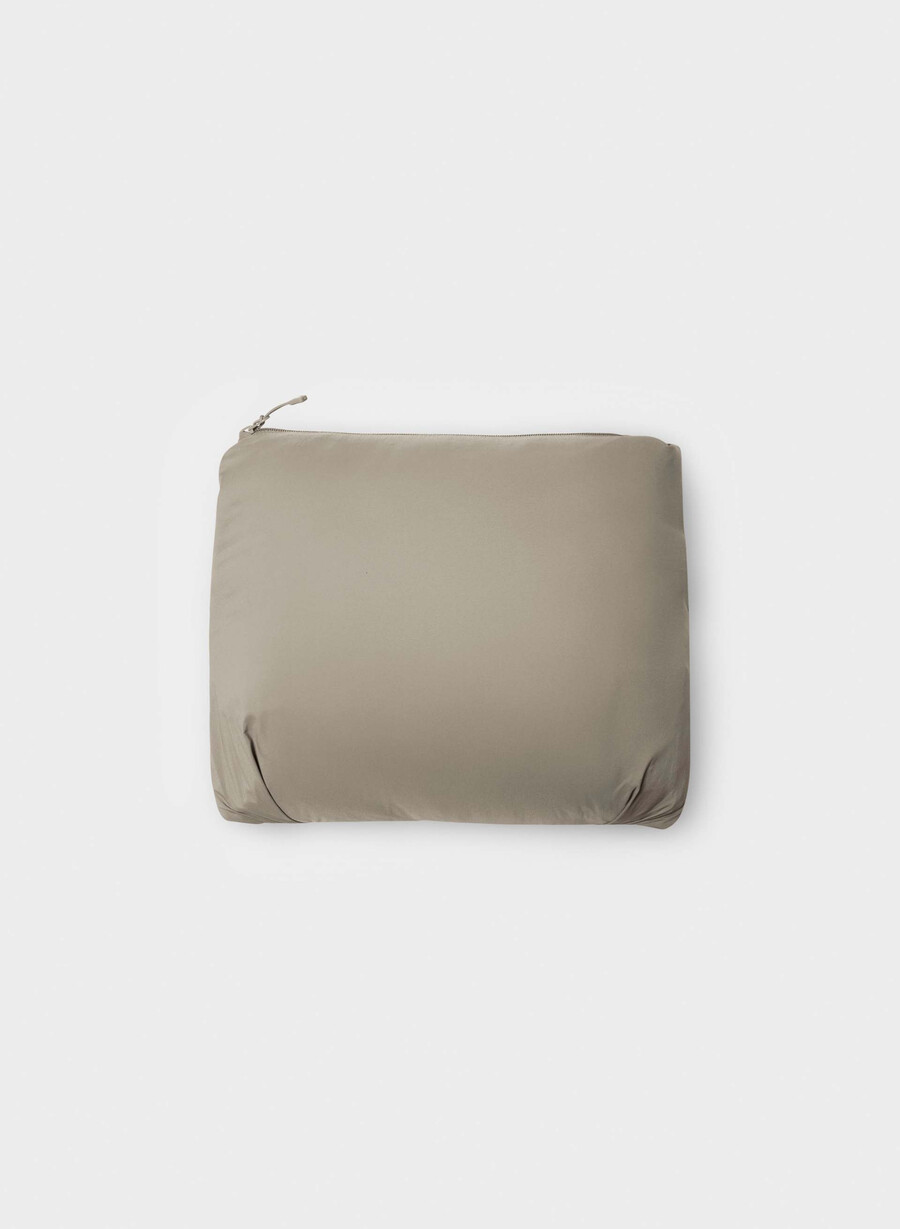 the superpop puff - climatte modern taupe