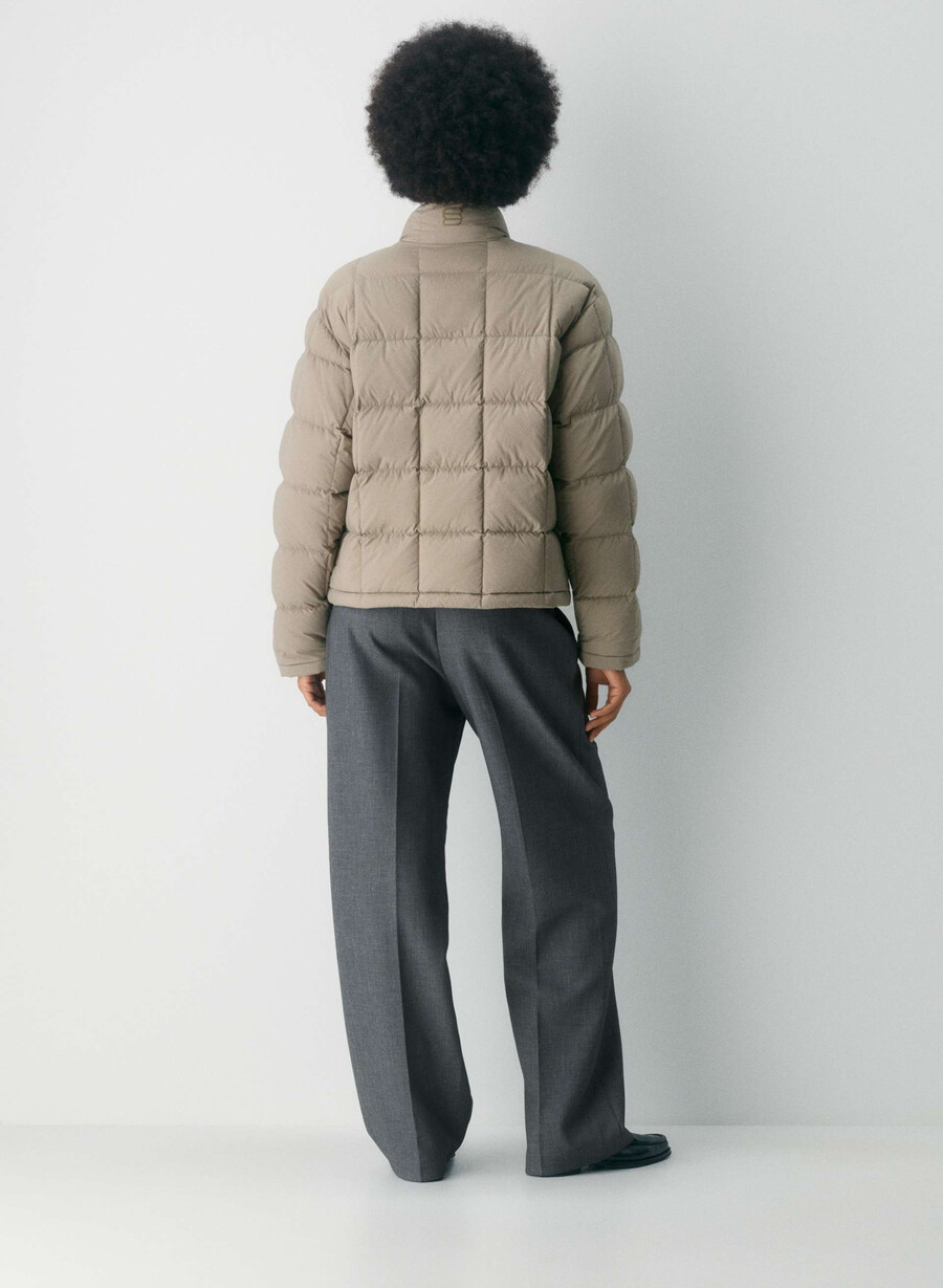 the superpop puff - climatte modern taupe