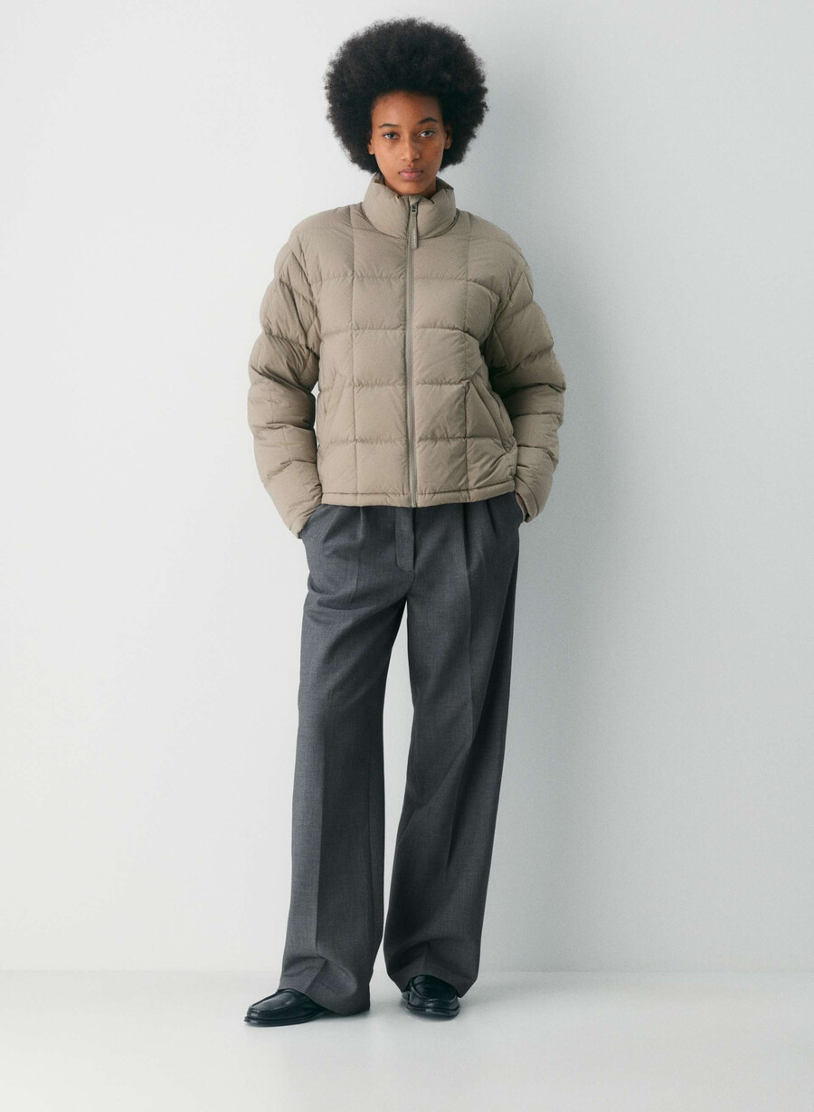 the superpop puff - climatte modern taupe
