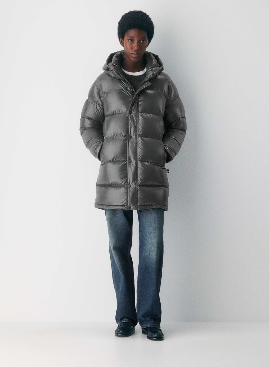 the super puff mid - hi-gloss coal grey