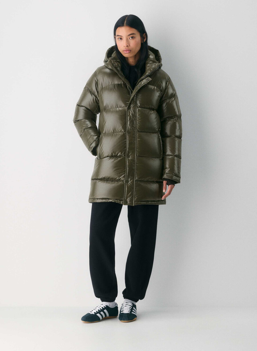 the super puff mid - hi-gloss dark olive