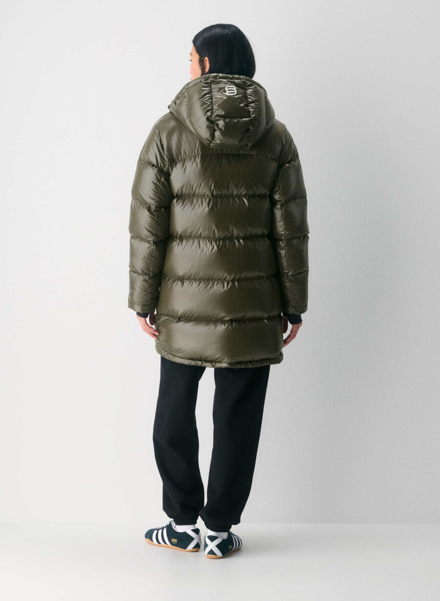 the super puff mid - hi-gloss dark olive