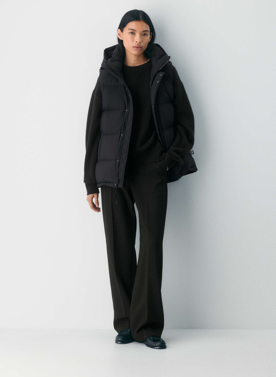 the superpuff lohip vest - climatte black