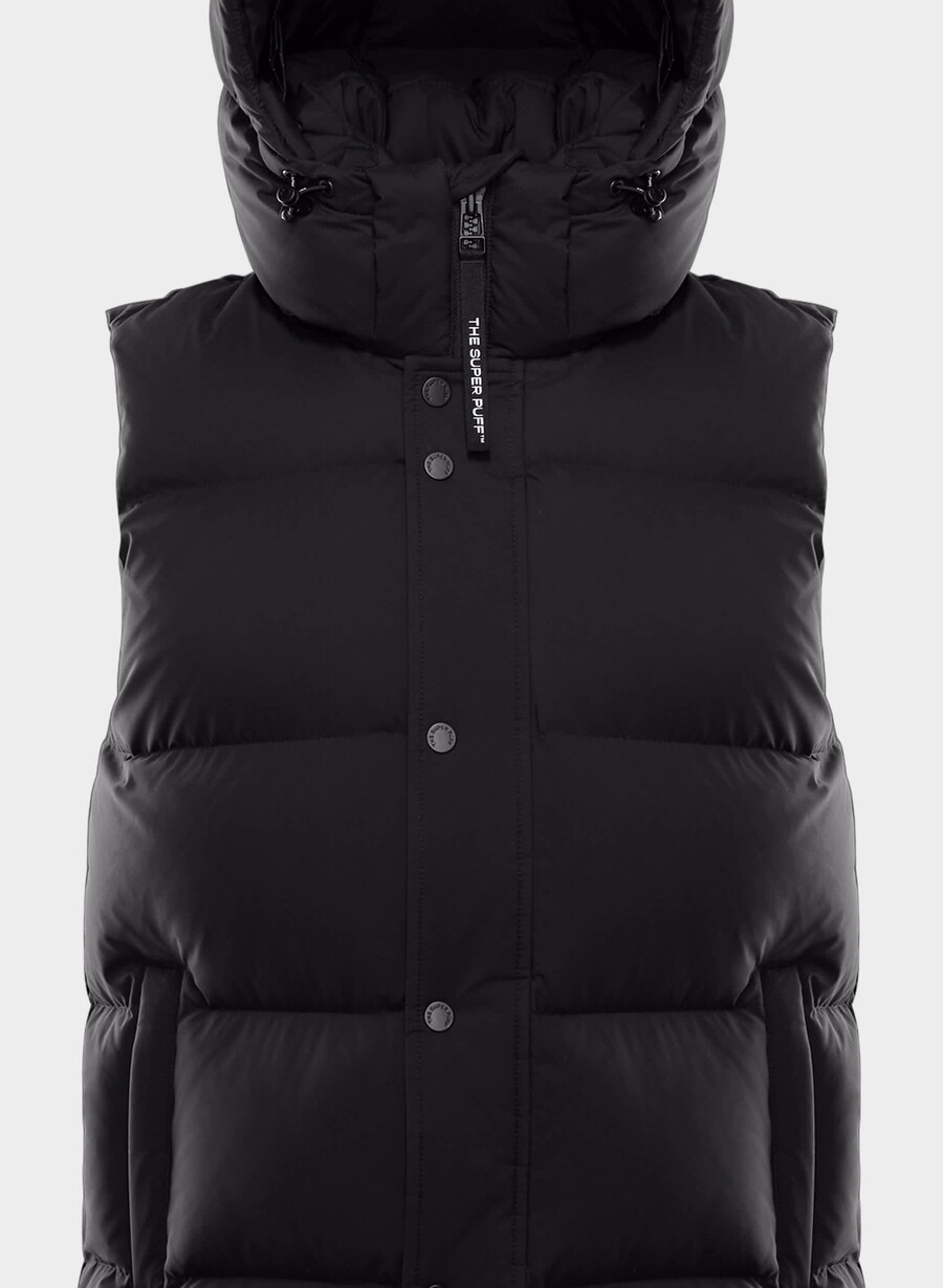 the superpuff lohip vest - climatte black