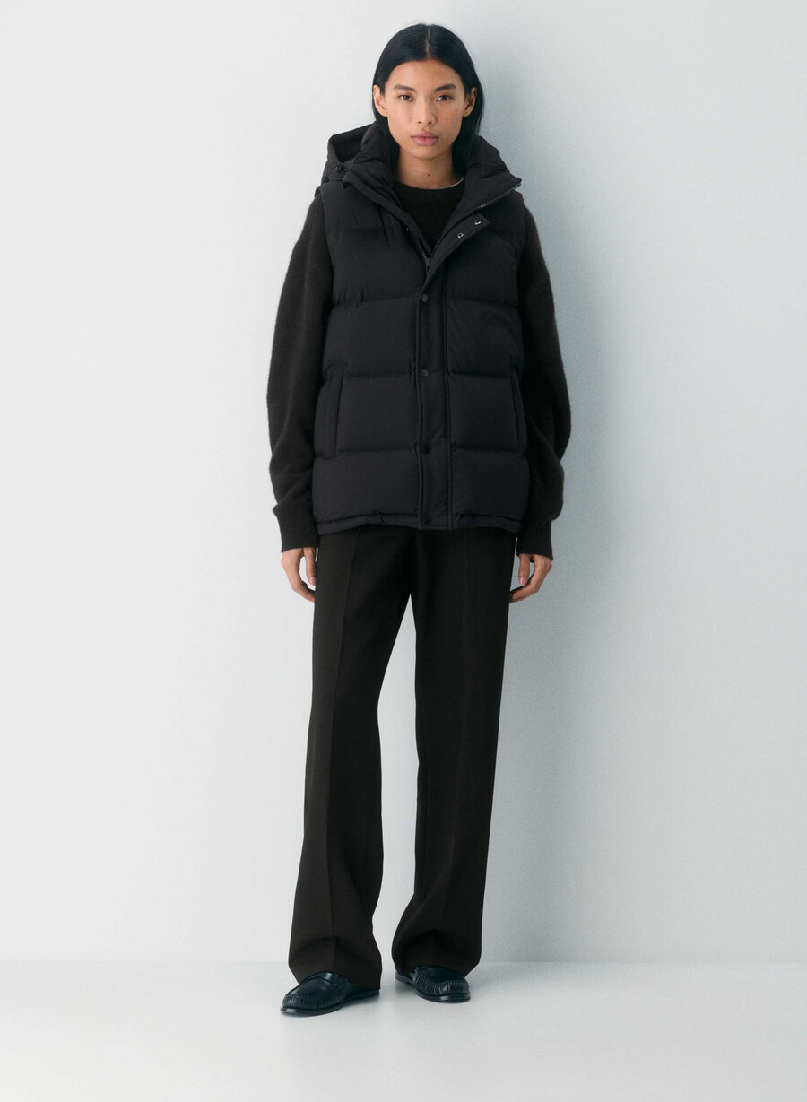 the superpuff lohip vest - climatte black