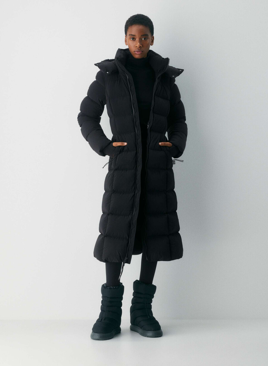 the supersnug puff long - orbit stretch black