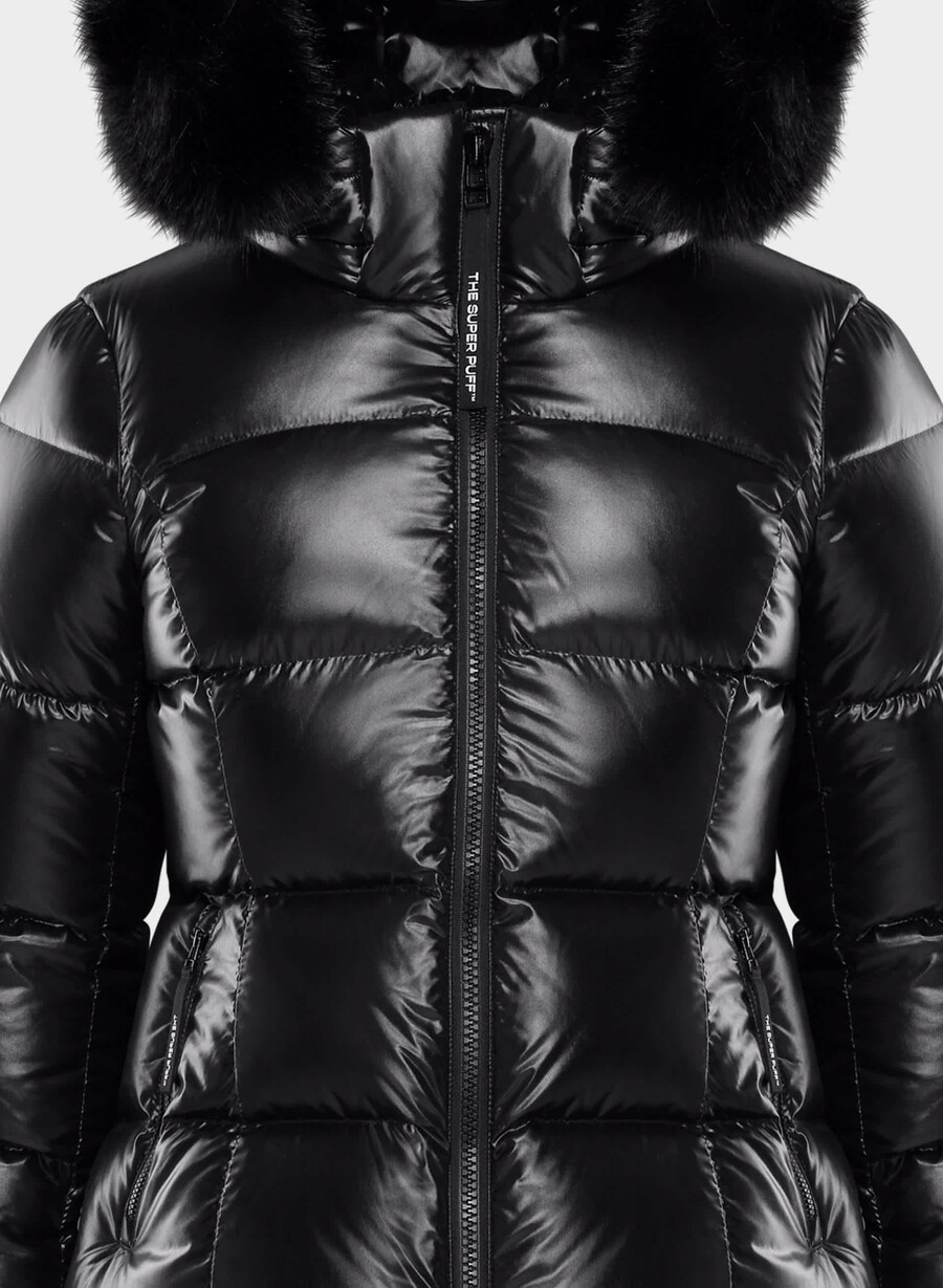 the supersnug puff - hi-gloss blackblack