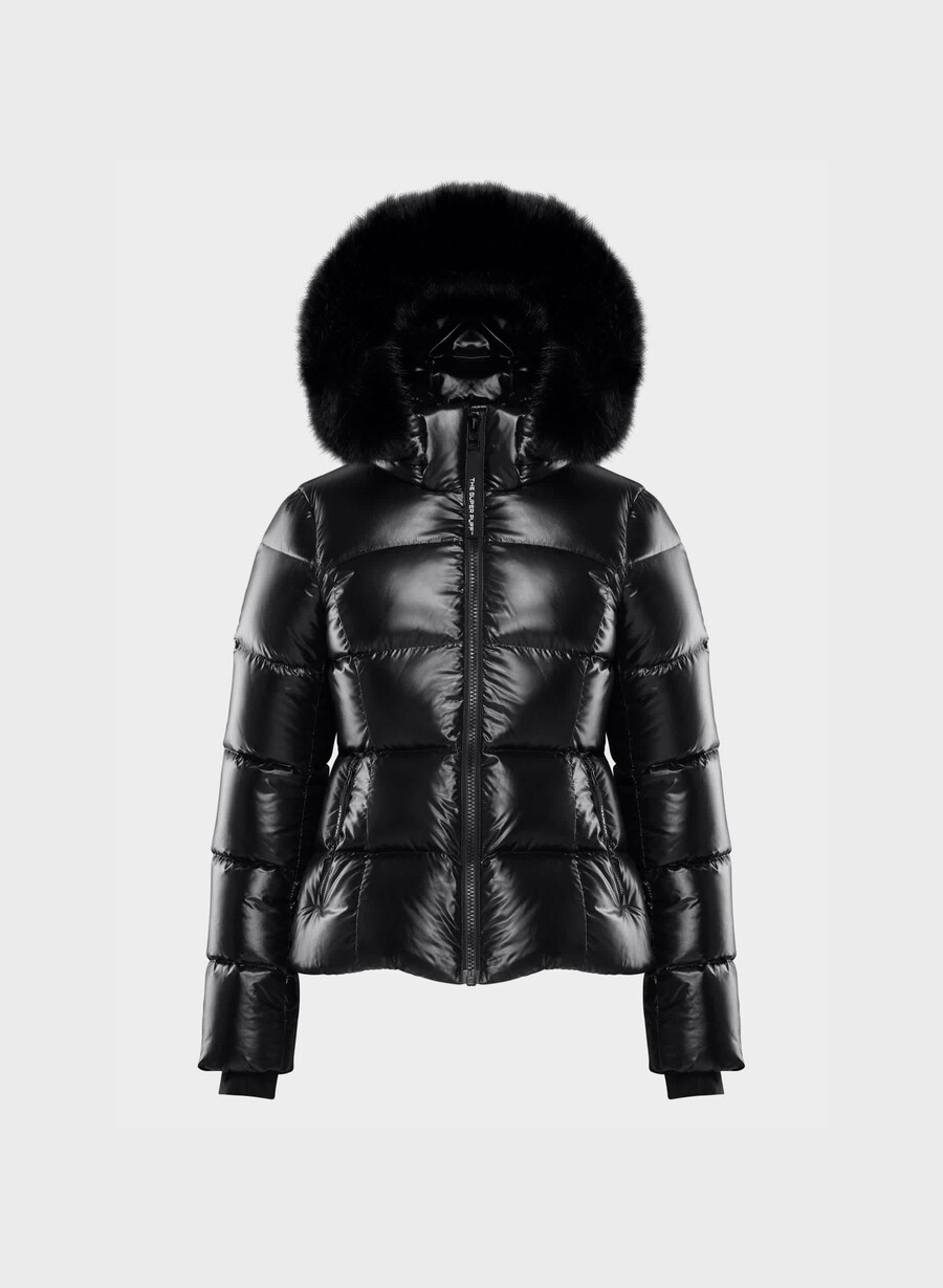 the supersnug puff - hi-gloss blackblack