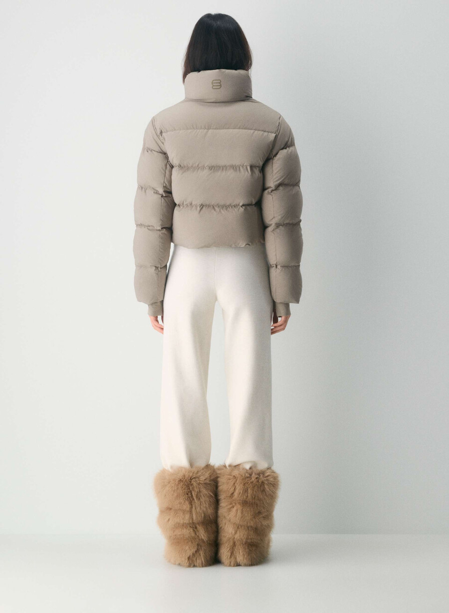 the super après puff - climatte modern taupe