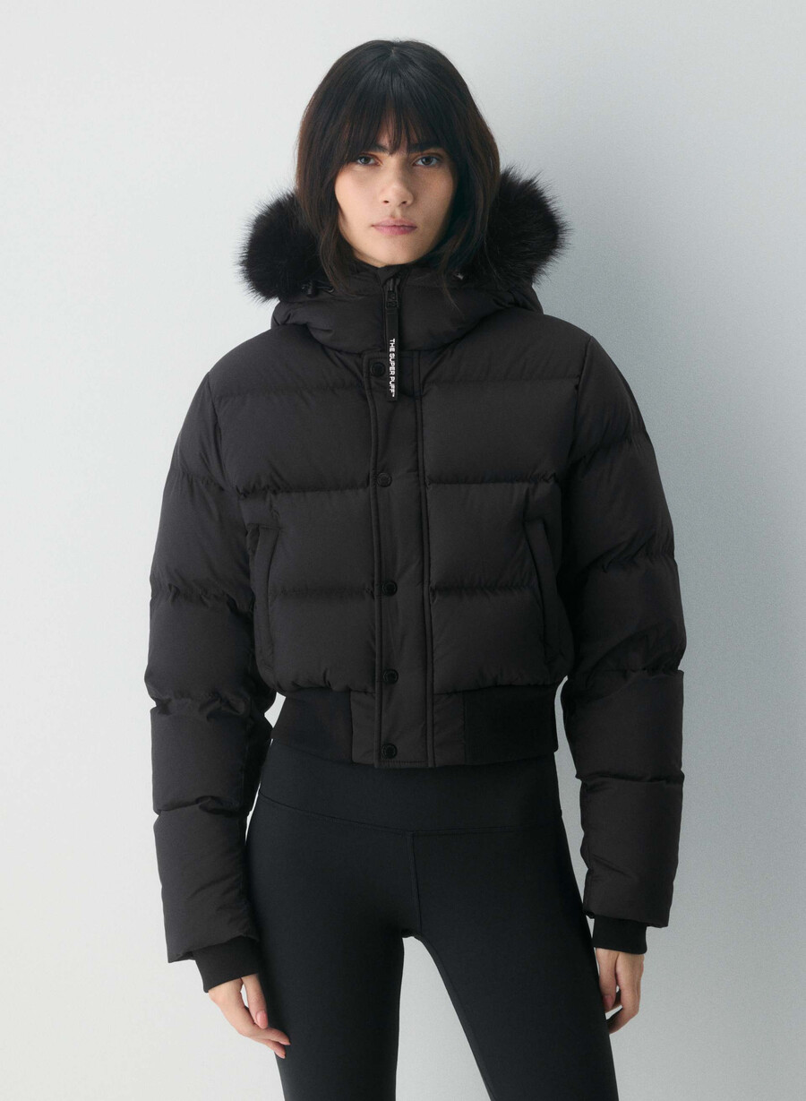 the super chalet puff - climatte blackblack