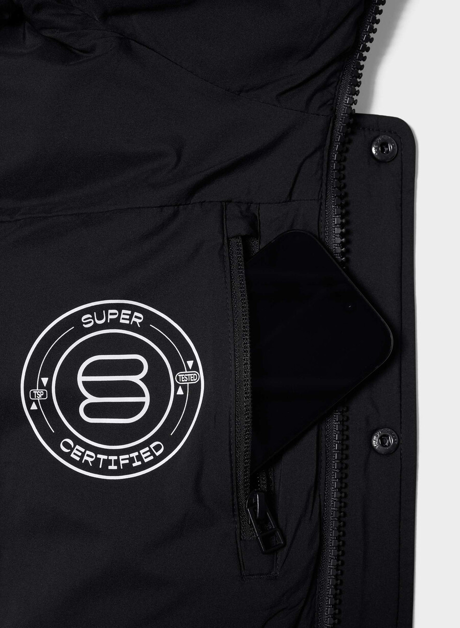 the super chalet puff - climatte blackblack