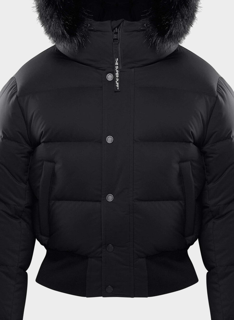 the super chalet puff - climatte blackblack