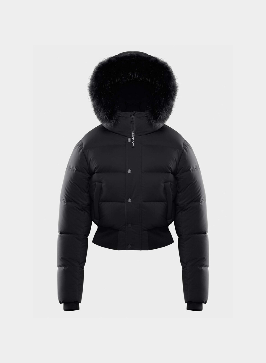 the super chalet puff - climatte blackblack