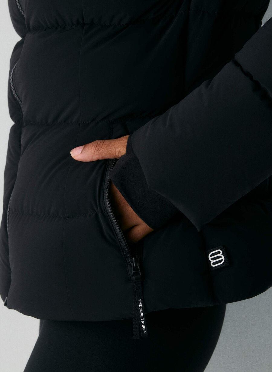 the supersnug puff - orbit stretch black