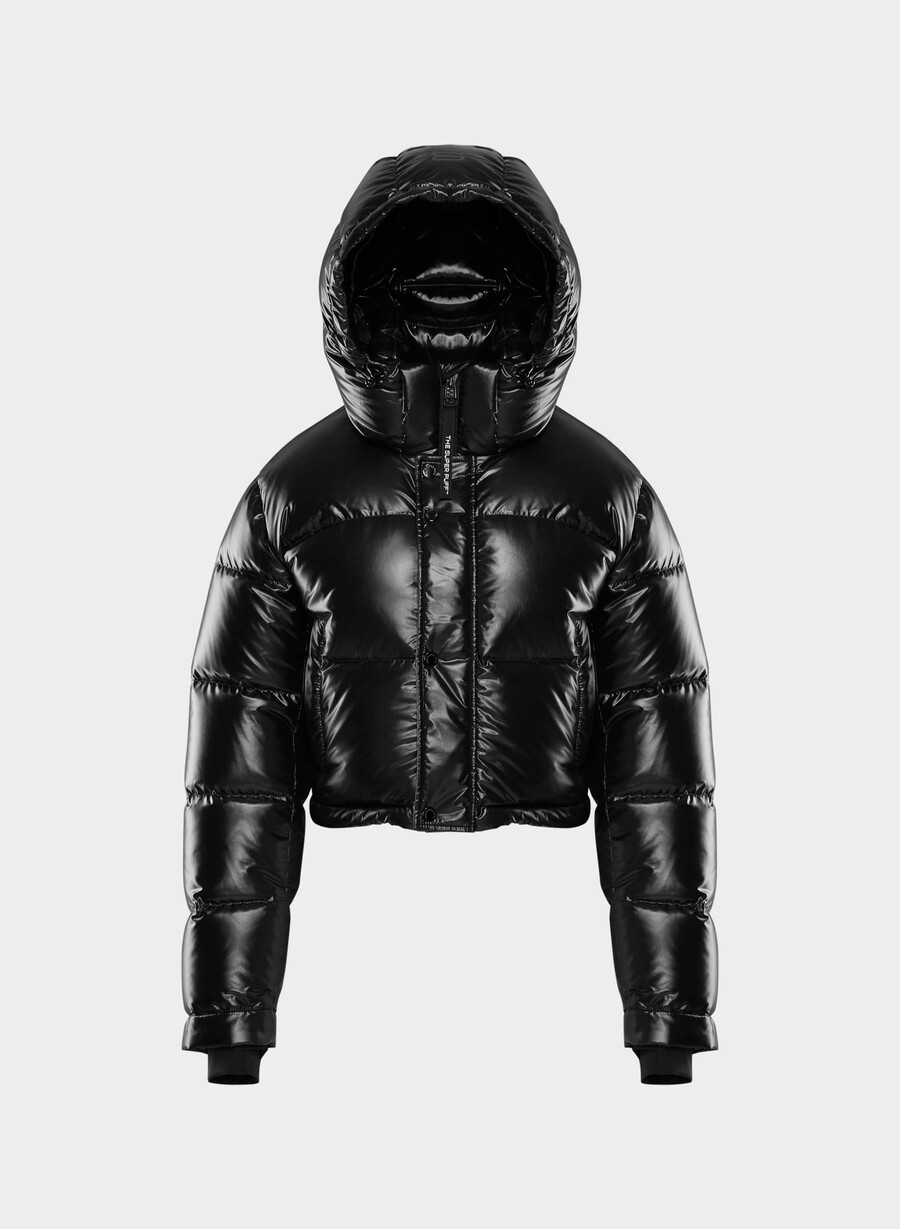 the superpuff xtrashorty - hi-gloss black