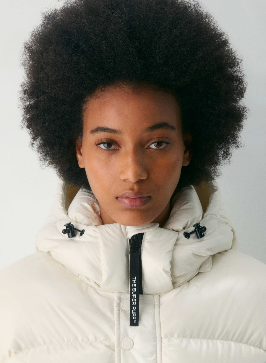 the superpuff xtrashorty - hi-gloss birch