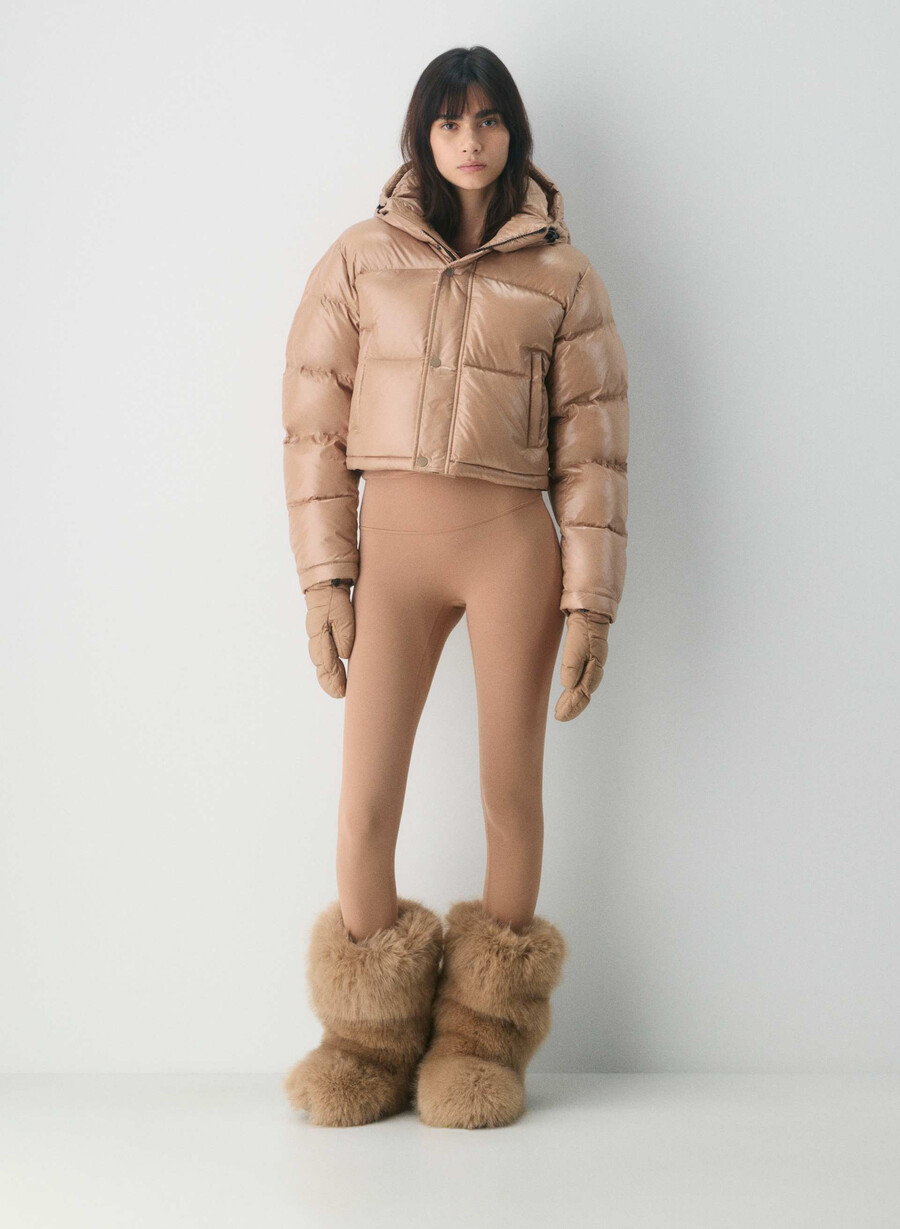 the superpuff xtrashorty - hi-gloss chocolate mousse