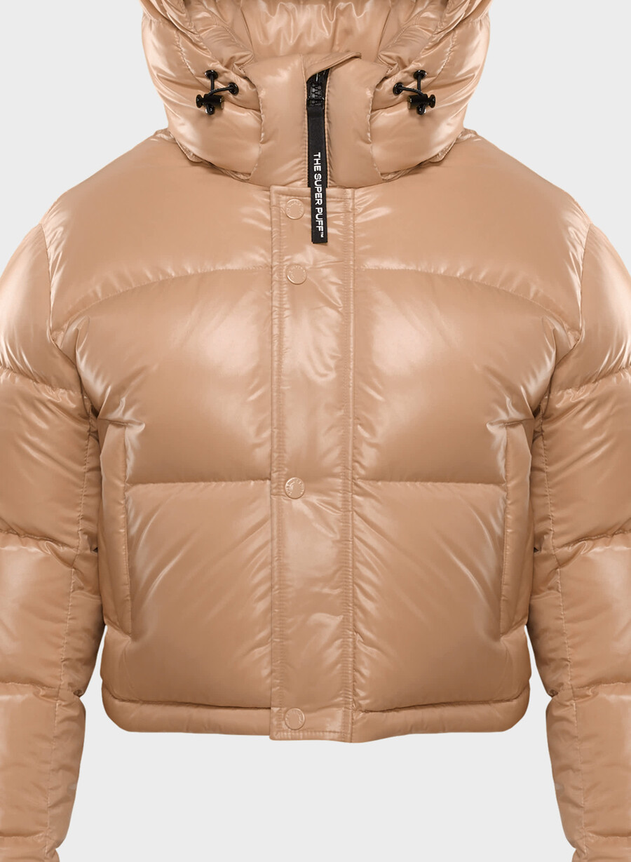 the superpuff xtrashorty - hi-gloss chocolate mousse