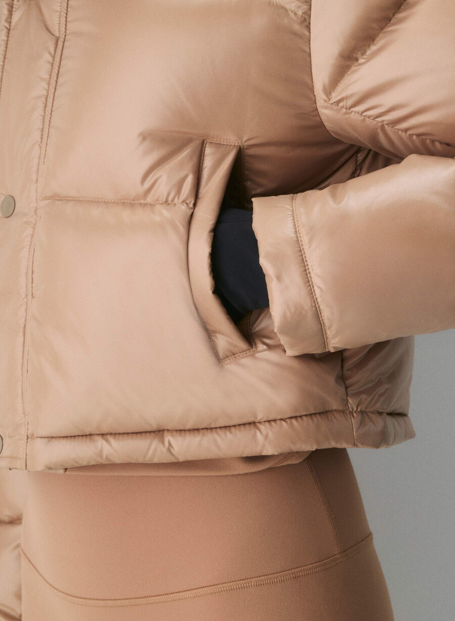 the superpuff xtrashorty - hi-gloss chocolate mousse