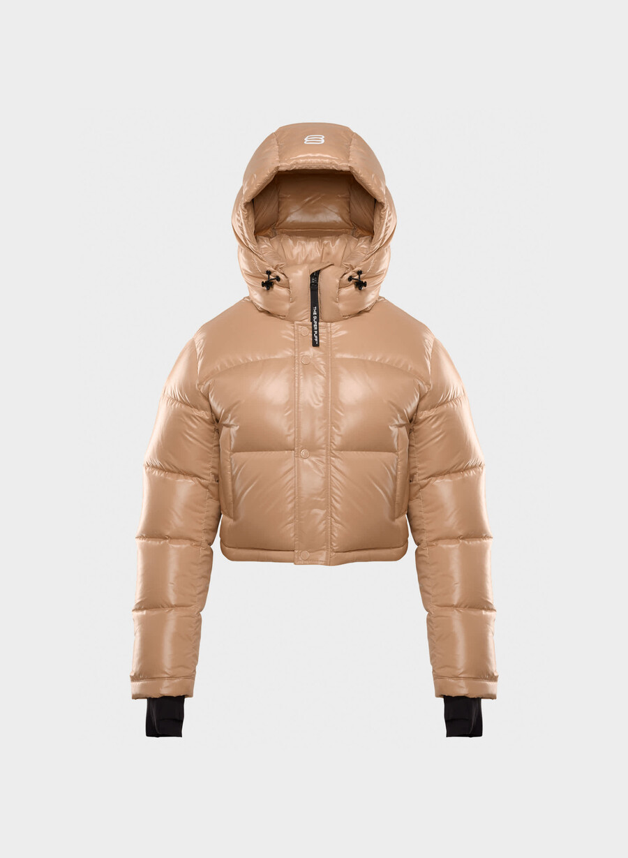 the superpuff xtrashorty - hi-gloss chocolate mousse